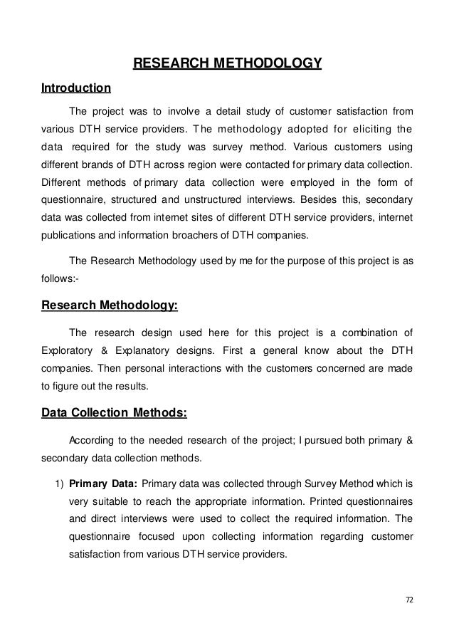comparative study of dth services in india research paper on dth services in india